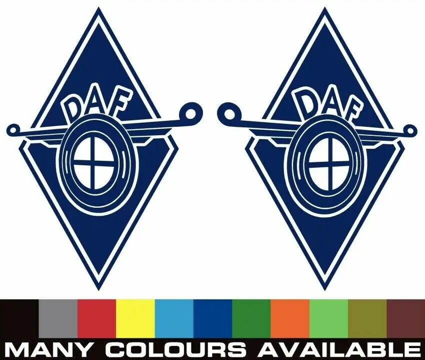 

For x2 DAF Truck Decals / sticker