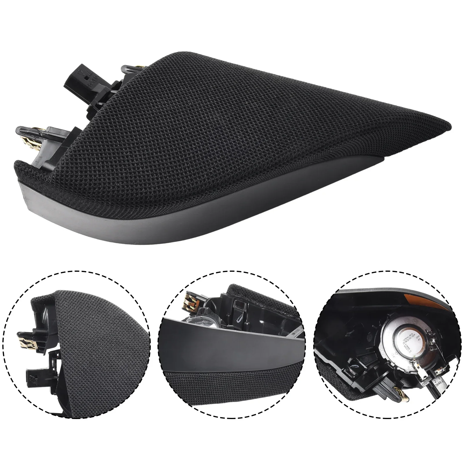 Part Speaker Cover ABS Plastic Accessories Cover For Tesla Model 3 2017-2023 Front OEM Tweeter Speaker Brand New