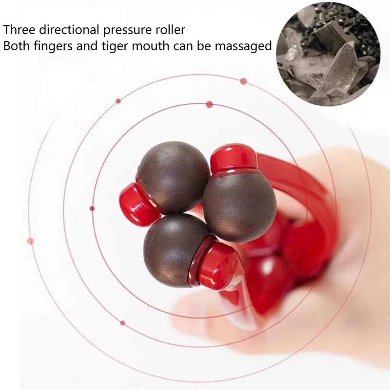 Three Directional Roller Type Finger Joint Massager Massage Fingers Relaxation Blood Tool Finger Joint Health Care Massage Tool