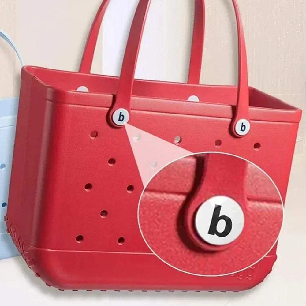 Boggs Bag Handles Replacement Rivets Large Capacity Beach Storage Basket Plastic Buttons Rubber Boggs Buckles Repair Accessories