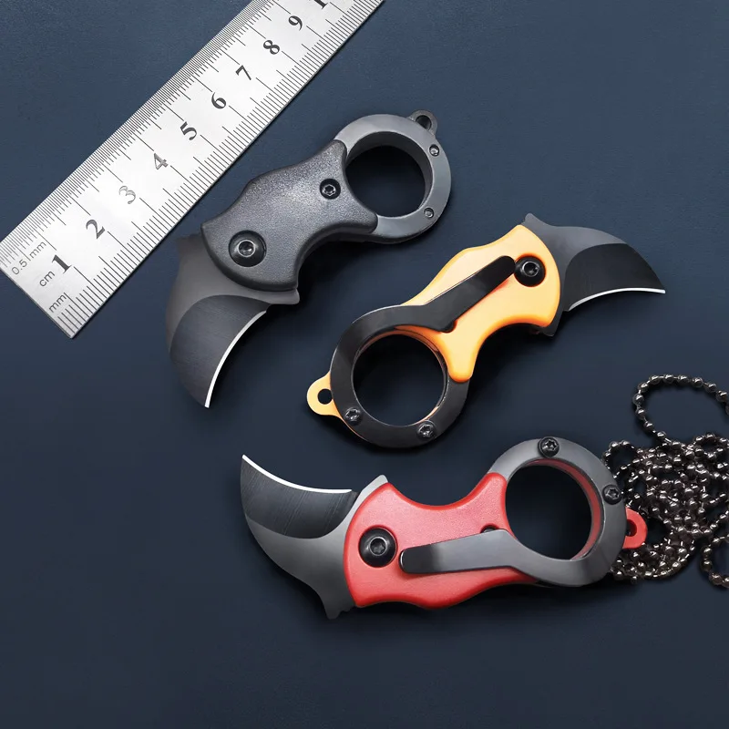 Mini Steel Camping Hunting Folding Knife for Men High Hardness Outdoor Survival Military Tactical Pocket Knives for Fishing