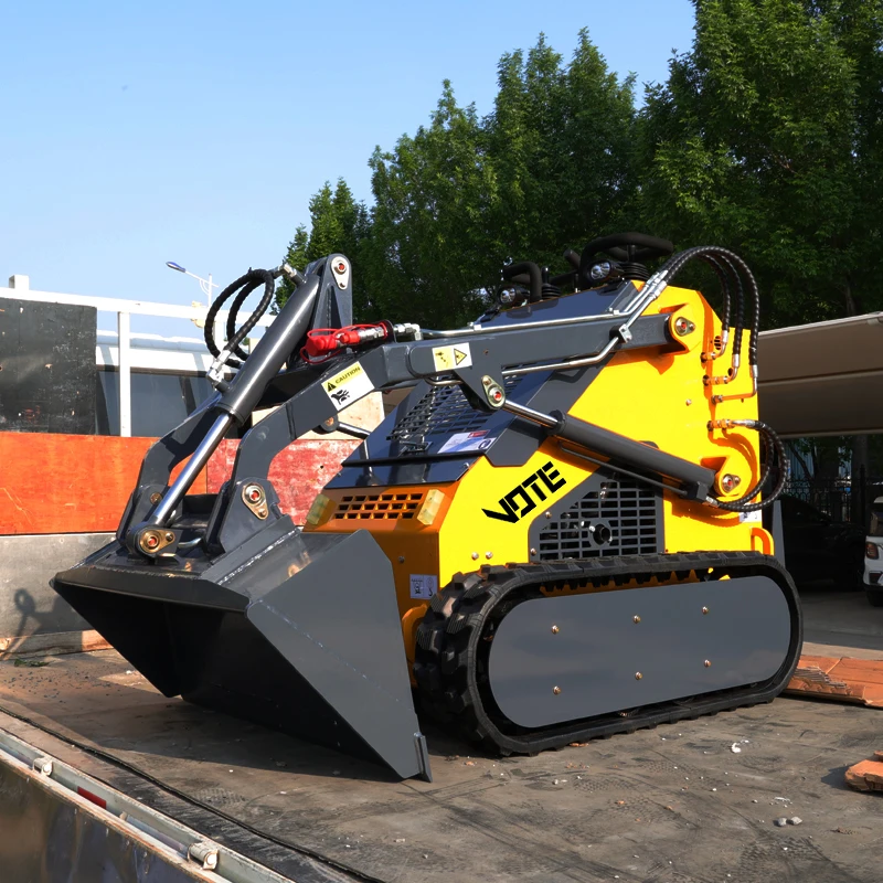 Imagem -04 - Personalizado Chinês Construção Máquinas Skid Steer Loader Mini Skid Steer Loader e Anexos Atacado Barato