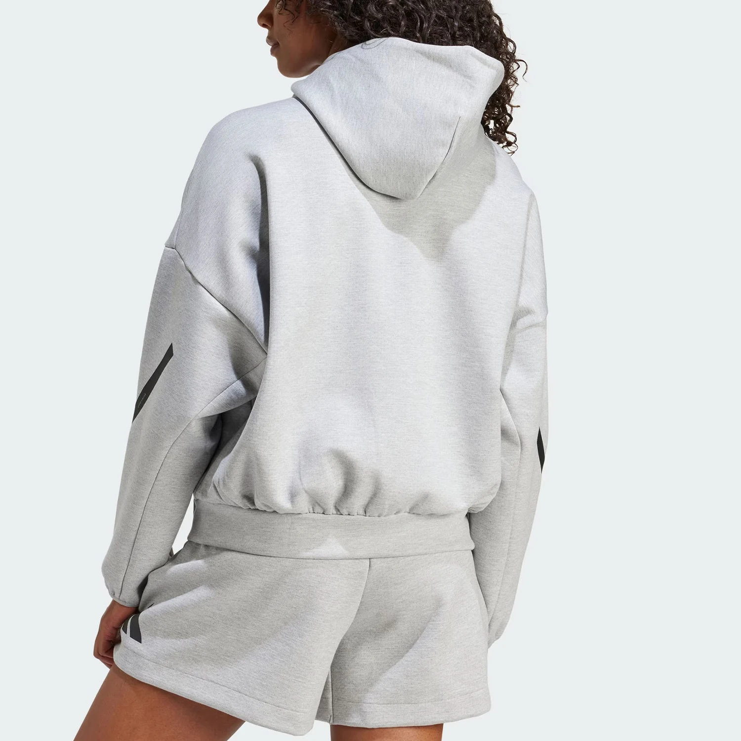 Adidas genuine seasonal new women's hooded casual training hoodie JD9592