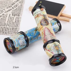 Scalable rotation kaleidoscope, magic glasses, adjustable, extravagant, colorful world, classic, educational toy for children 12 Main Sales Caleidoscope - №4
