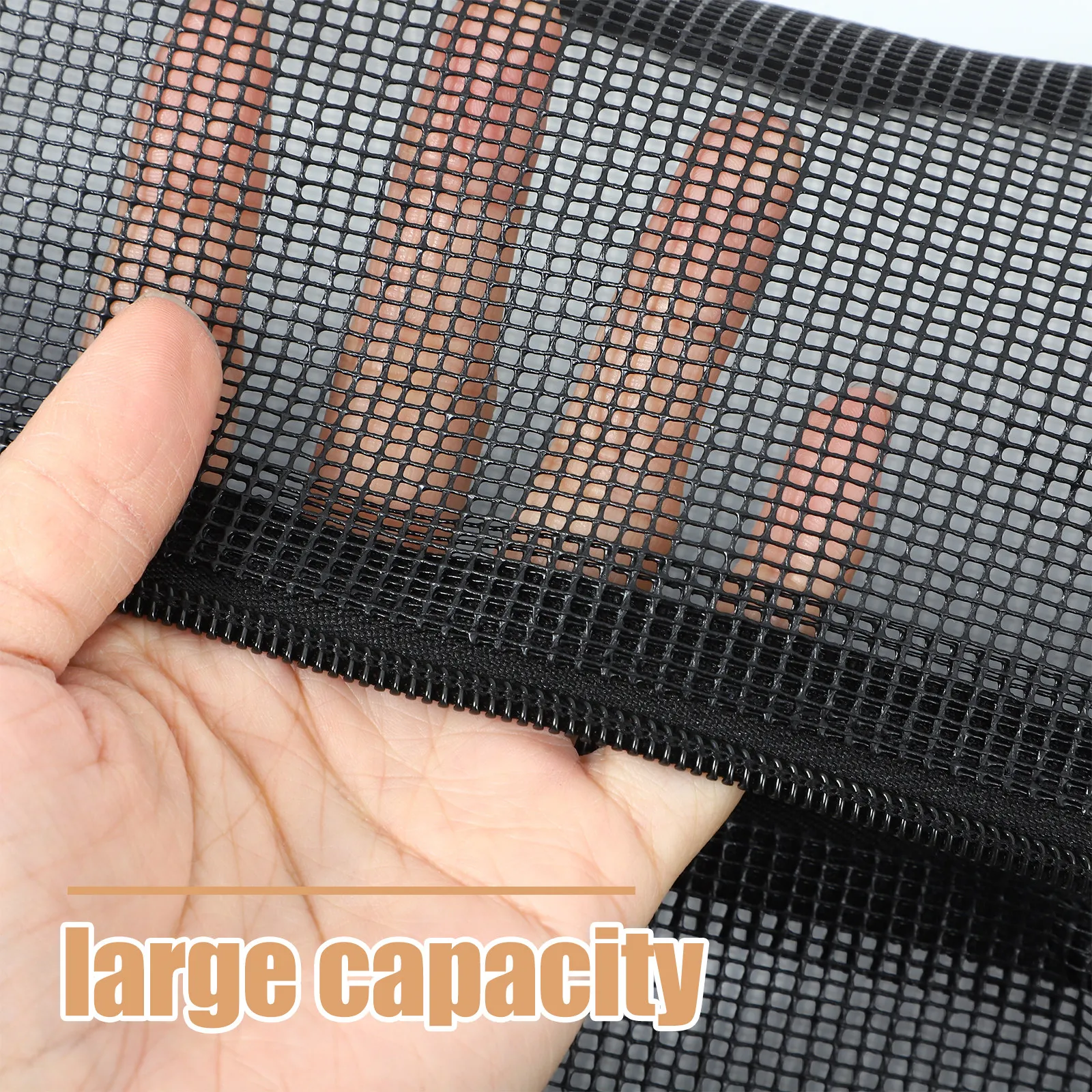 Handheld Large Capacity Basketball Mesh Bag Durable Sports Equipment Organizer Breathable Sweat-Wicking Multi-Sport Storage view 5