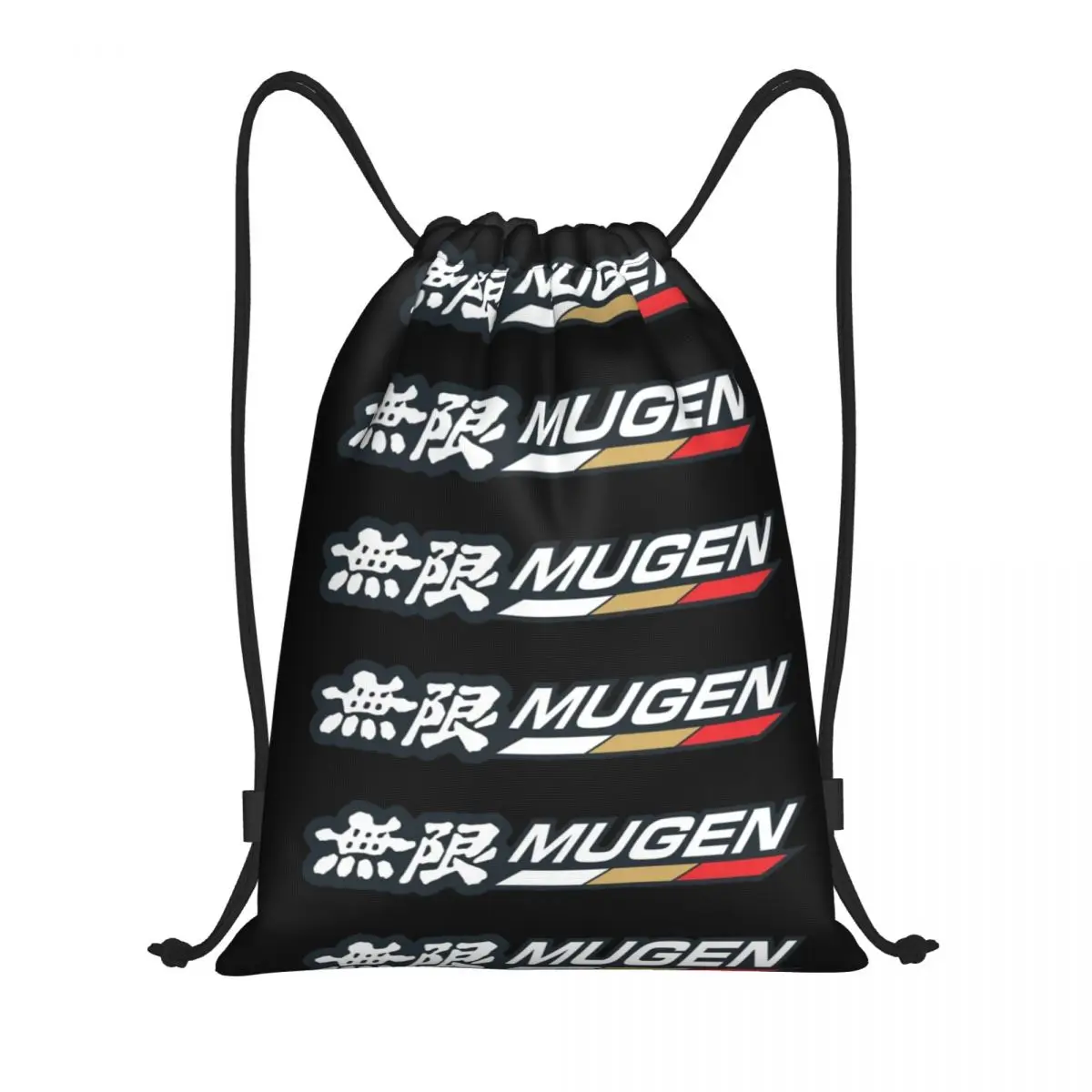 Mugen Power Drawstring Sacos, Adequado para Compras Mochilas Yoga, Game Sports Gym, Mulheres e Homens