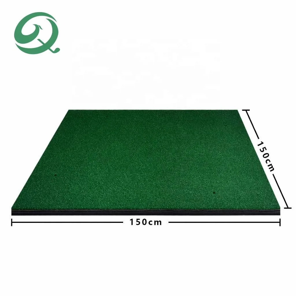 Factory-direct Sales Golf Nylon-grass Golf Training Mat Thickened Golf 3D Hitting Mat Specially Designed for Practice Ranges