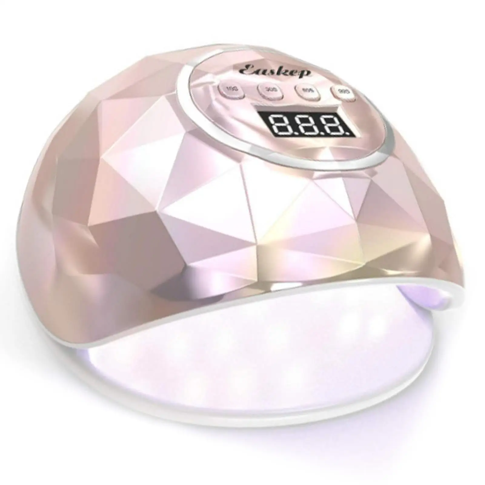 86W LED Nail Dryer with 39 Light Chips & Auto Sensor - Fast Drying Nail Lamp with 4 Timer Settings, EU Plug