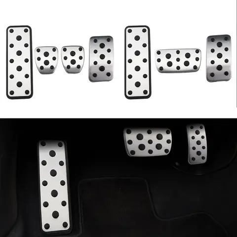 For Subaru Legacy VI 2015 - 2021 Outback BS 2014 - 2021 Pedals Pedal Cover Gas Brake Foot Rest Pedal Pad Interior Accessories