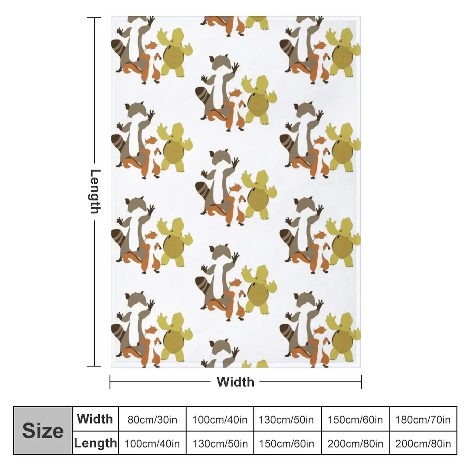 Over the Hedge Throw Blanket couch cozy soft plush fuzzy picnic outdoor blanket