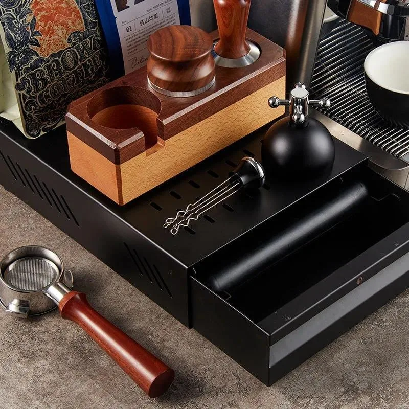 for Italian Coffee Grounds Box Bar Storage Appliance Waste Powder Smashing Box Commercial Large Capacity Drawer Type Smashing