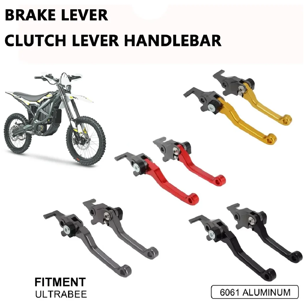 Motocross A Pair Brake Lever Clutch Lever Handlebar For SURRON Surron Sur Ron Ultrabee Ultra Bee Aluminum Motorcycle Accessories