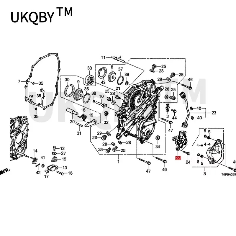 Ac ur a IL X ge ar sw it ch pa rk in g sh af t li mi t se ns أو الأسلاك تسخير ختم الترباس استنزاف الزيت طوقا المكونات دبوس #2
