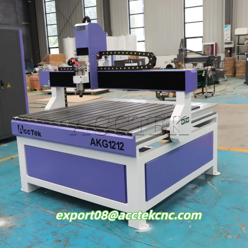 Wood Processing CNC Router Promotional China Wholesale Mini for Furniture AKG1212 6012 Wood CNC Wood Carving Machine 1200*1200mm
