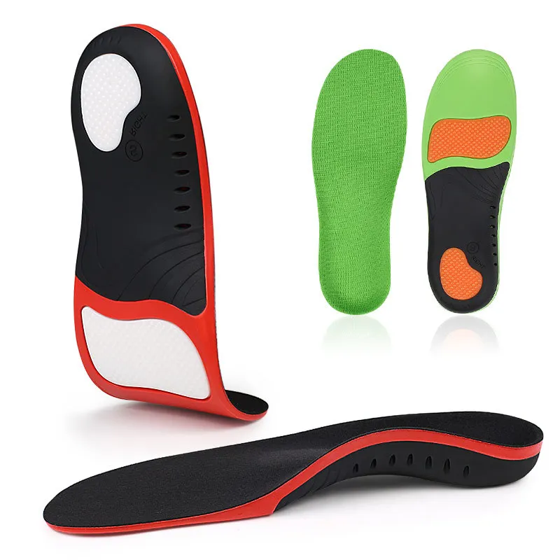 

Arch Insoles For Casual Sports Shock-absorbing Breathable Shoes Pad Flat Feet Arch Support Orthopedics Foot Massage Insoles