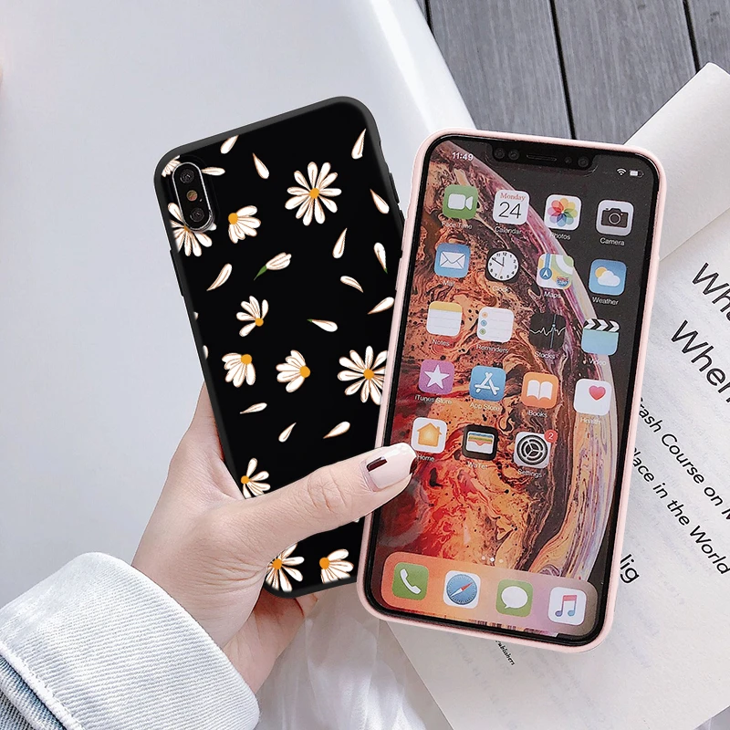 Rosa girassol caso de telefone para xiaomi mi 11 10t lite poco x3 nfc f3 m3 redmi nota 10 pro 10s 9 9S 9t 8t 9a 9c silicone tpu capa
