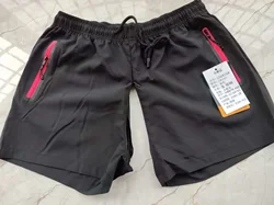 Pantalones sexuales de secado rápido para hombres y mujeres, Capris delgados, elásticos, divertidos, con doble cremallera, archivo al aire libre, Verano