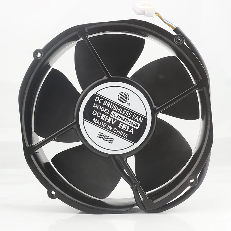 

Original Jiulong 12V 24V DC48V 2.3A AC EC 200x200X53MM 20053 20CM Frequency Converter Large air Volume JL20053H48B Cooling Fan