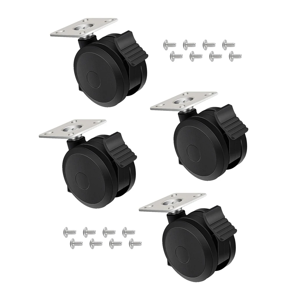 Oven caster replacement set 2 69828 and 2 69827 casters compatible for Weber E 210 E 215 grill models 46110001 46810001