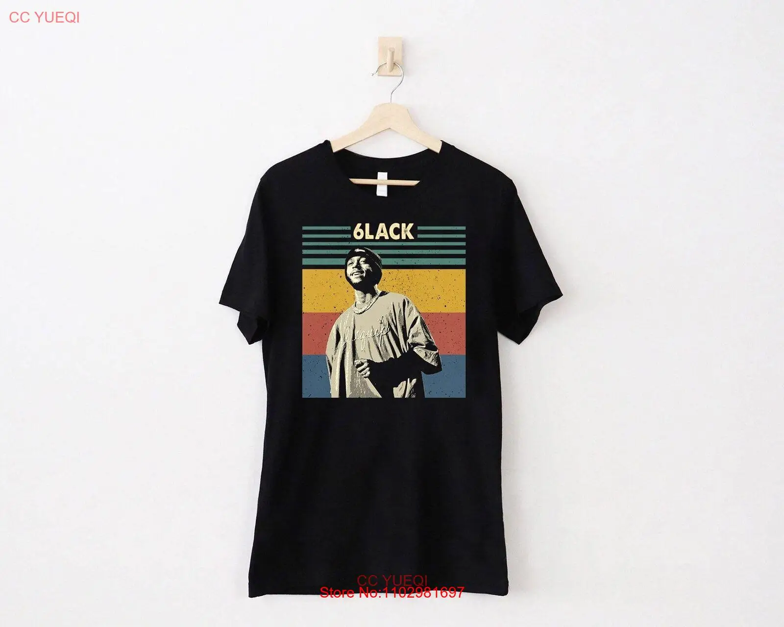 6LACK Vintage T-Shirt 6LACK Shirt Movie Shirts Gift Shirt For Friends And Fam