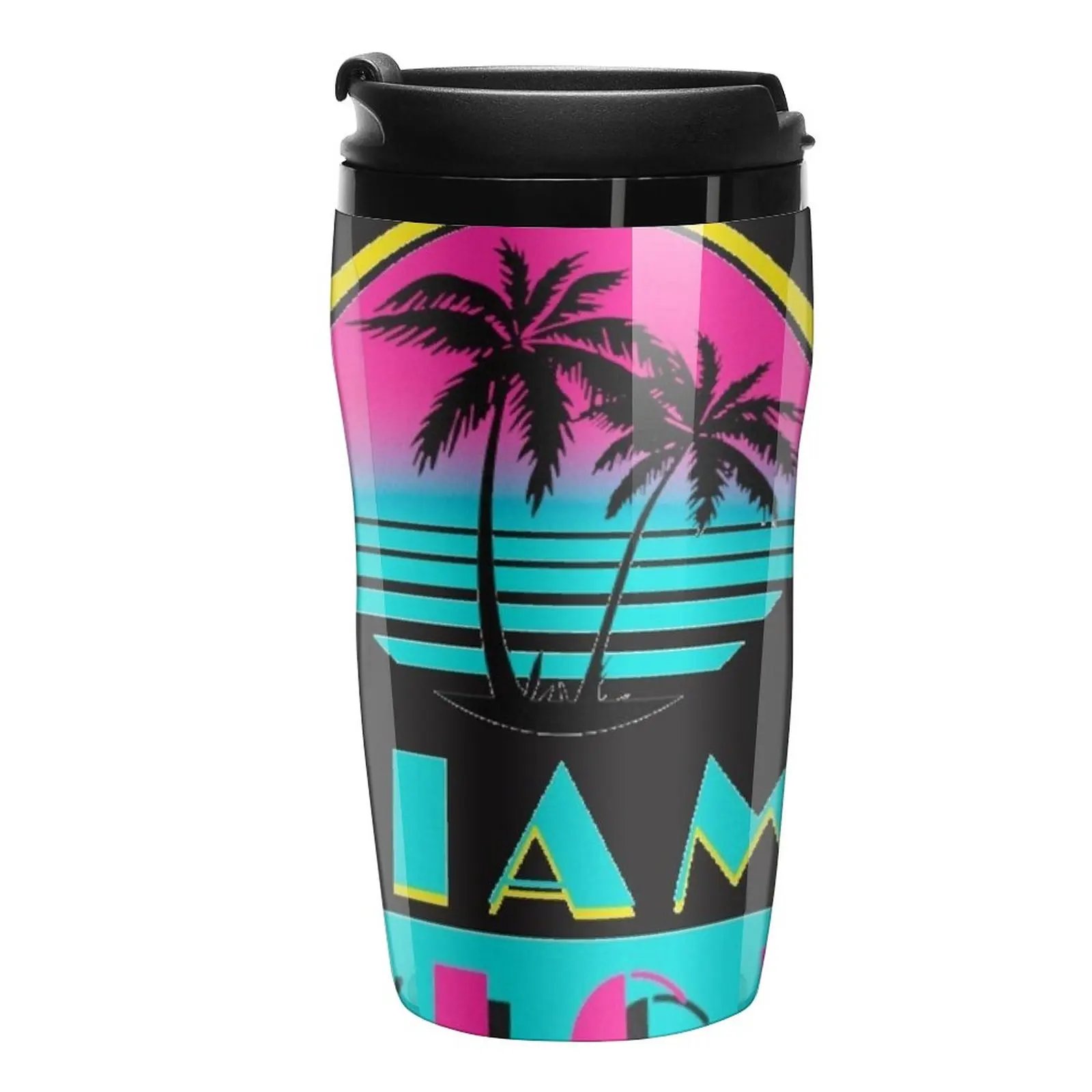 

New Miami Vice Travel Coffee Mug Tea Cup Teaware Cafes Thermos Cup Mug For Coffee