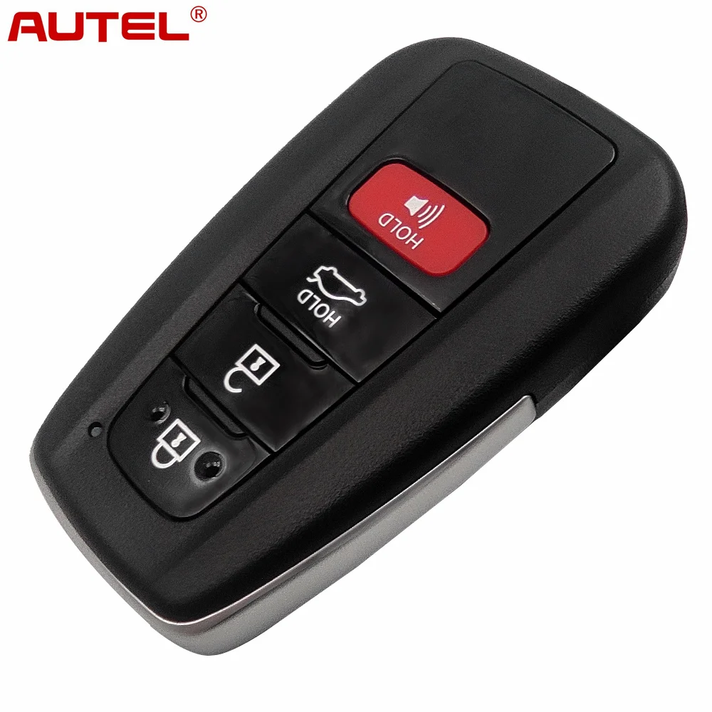 Autel IKEYTY8A3AL/BL IKEYTY8A4AL inteligentny klucz 4 przyciski 315/433 MHz dla Toyota Keys MaxiIM KM100 IM508 programator IM608