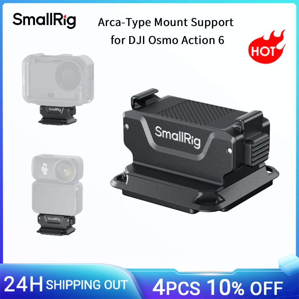 smallrig-magnetic-quick-release-mount-dual-side-attachable-arca-type-mount-support-for-dji-osmo-action-6-for-dji-osmo-nano-6014