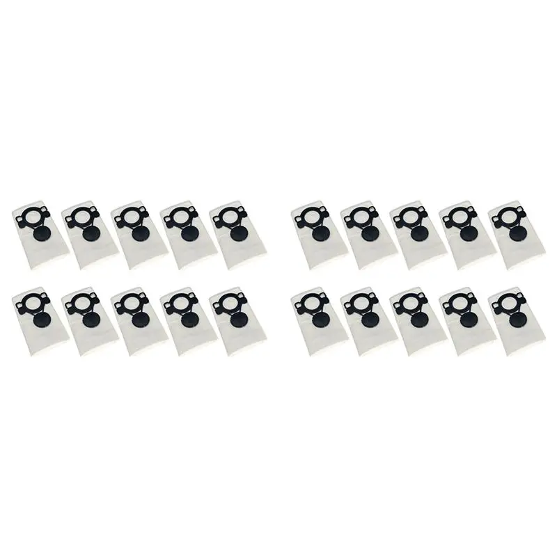Y42A-20PCS Dust Bags For Nilfisk 107419593 ATTIX 33/ATTIX 44 Robot Vacuum Cleaner Accessories Replacement Garbage Dust Bags