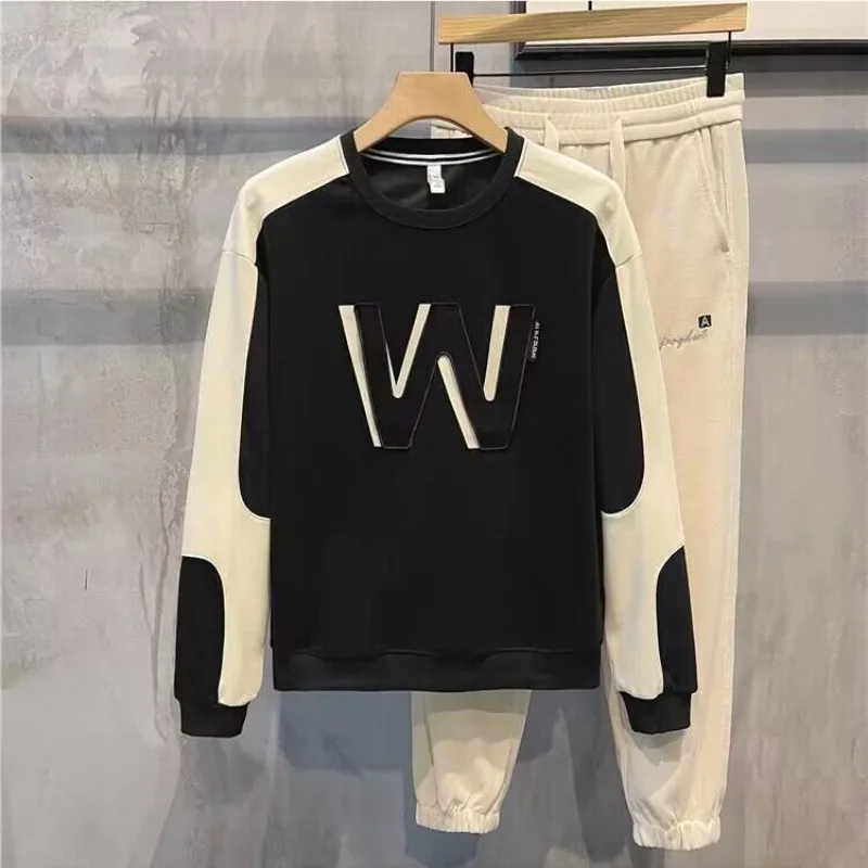 Crewneck Sweatshirts for Men Harajuku Fashion Funny Pastel Color New in Sweat Shirt Novelty and S Round Neck Man Pullover Green