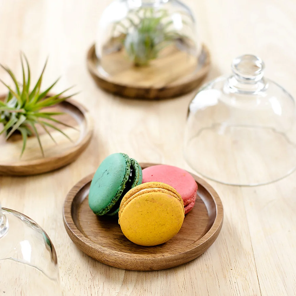 

Cake St Transparent Glass Lid Dust proof Cover for Party Display Protect Food Snack Cupcake Dome Easy Clean Kitchen Tool Dessert
