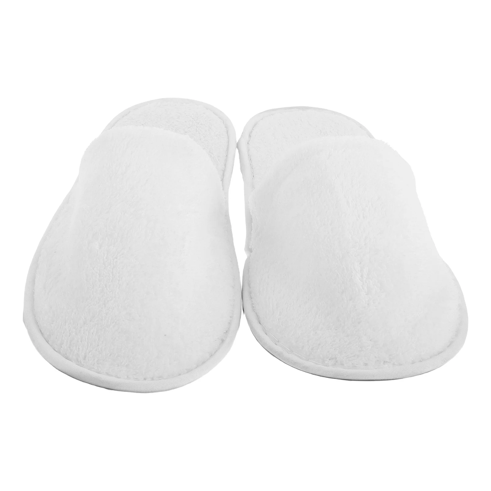 Детские нескользящие одноразовые тапочки из мягкого кораллового флиса на утолщенной подошве с милым узором для путешествий в отеле