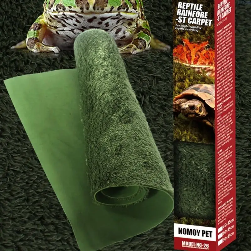 23GA 大型草繊維マットペット寝具イグアナ爬虫類タンク 90x45cm