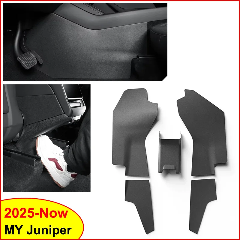 

for Tesla Model Y Juniper/Launch 2025 2026 Car Central Control Side Anti Kick Pad Rear Seat Air Vent Anti-dirt Protecive Sticker