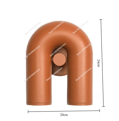 

Living room pendant lamp Nordic modern minimalist children's room theme bedroom lamp ins designer sample room U-shaped tube lamp