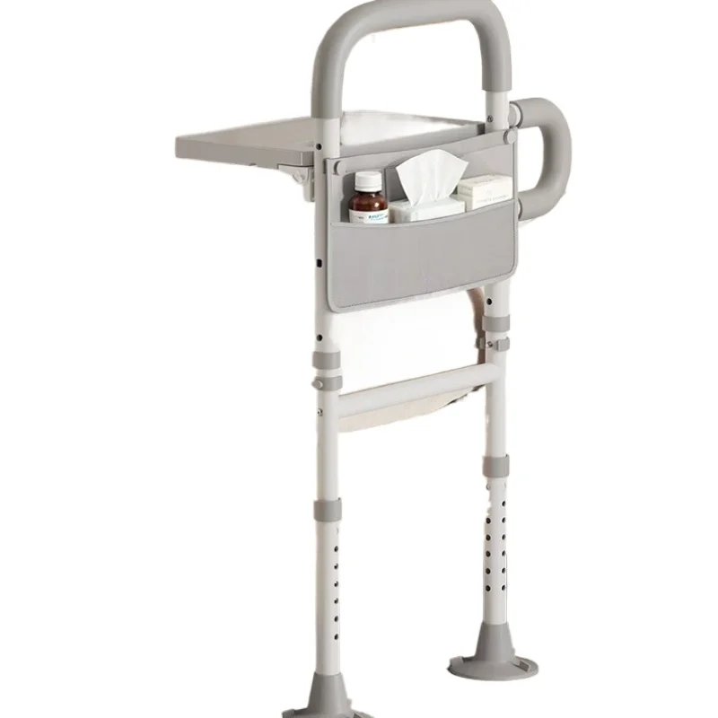 Picture 7: No-Drill Bed Safety Rail, Standing Assist Handle for Elderly, Multi-Functional Getting Up Support for Home Bed Use