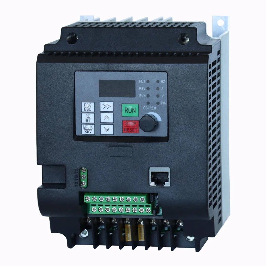 AC Drive VFD VSD 5.5KW30KW Single Phase 220V to 3P 380V 415V Variable Frequency Inverter Motor Speed Controller for Pump Fan CNC