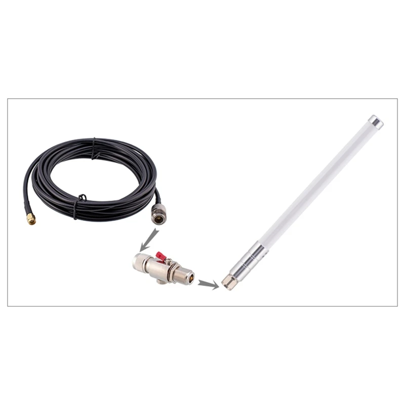 915Mhz Fiberglass Antenna Outdoor Lora OMNI Antenna Helium For Bobcat Miner Hotspot Antenna Lorawan