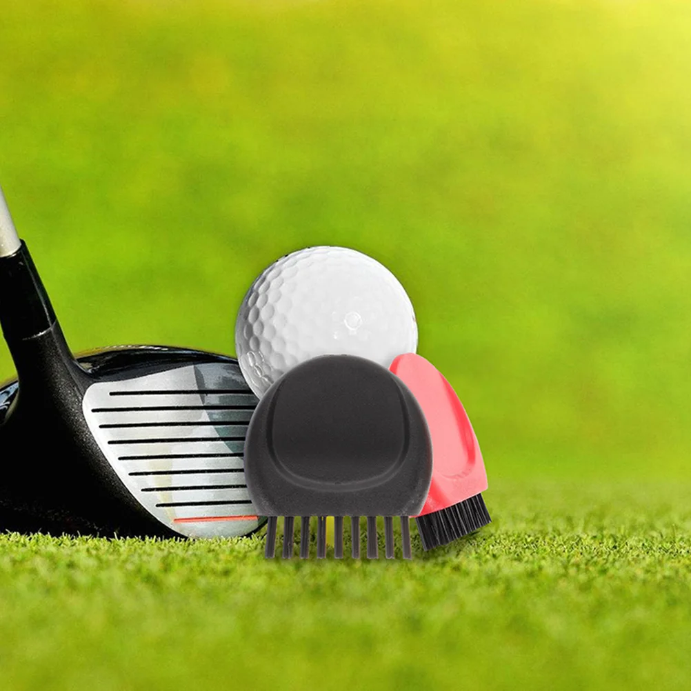 

6Pcs Decorative Golfs Brush with Novelty Shape Fun Gift for Golfers Sleek Construction Reduces Club Resistance Improves Shot