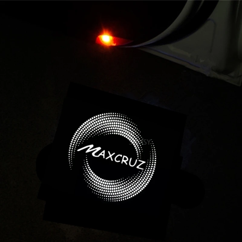 2Pcs Led Car Door Ghost Shadow Welcome Lights For Maxcruz 2013 2014 2015 2016 2017 2018 Projector Courtesy Lamp Accessories