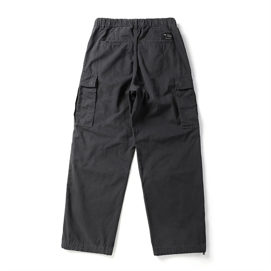 Men Camouflage Joggers Pants Cotton Casual Cargo Pant Men Streetwear Wide Leg Function Paratrooper Pants Cityboy Baggy Trouser