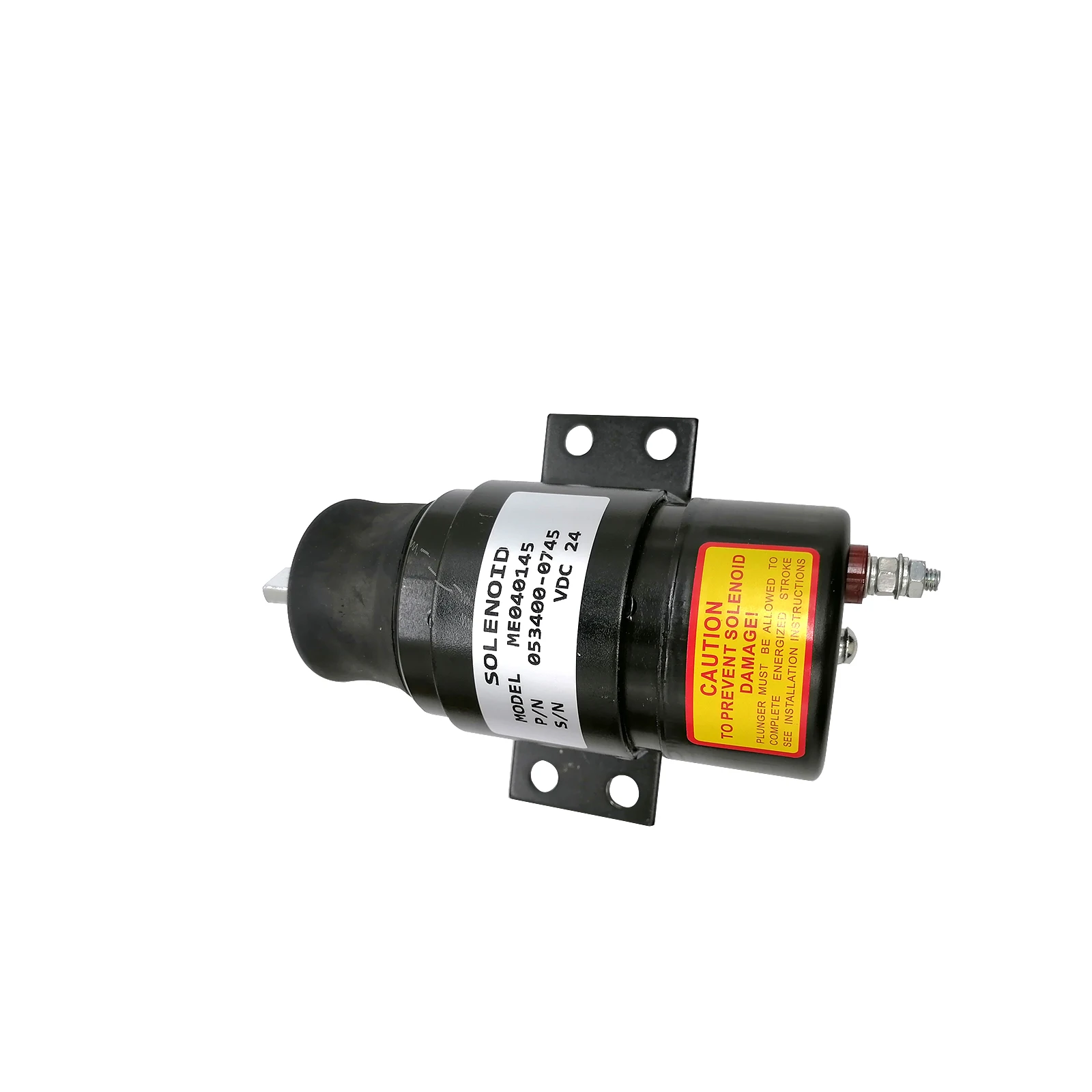 

TOPVELSUN 053400-0745 053400-1461 ME040145 24V Fuel Shutdown Solenoid Fits for Kato Excavator HD250 HD450 HD800 HD900