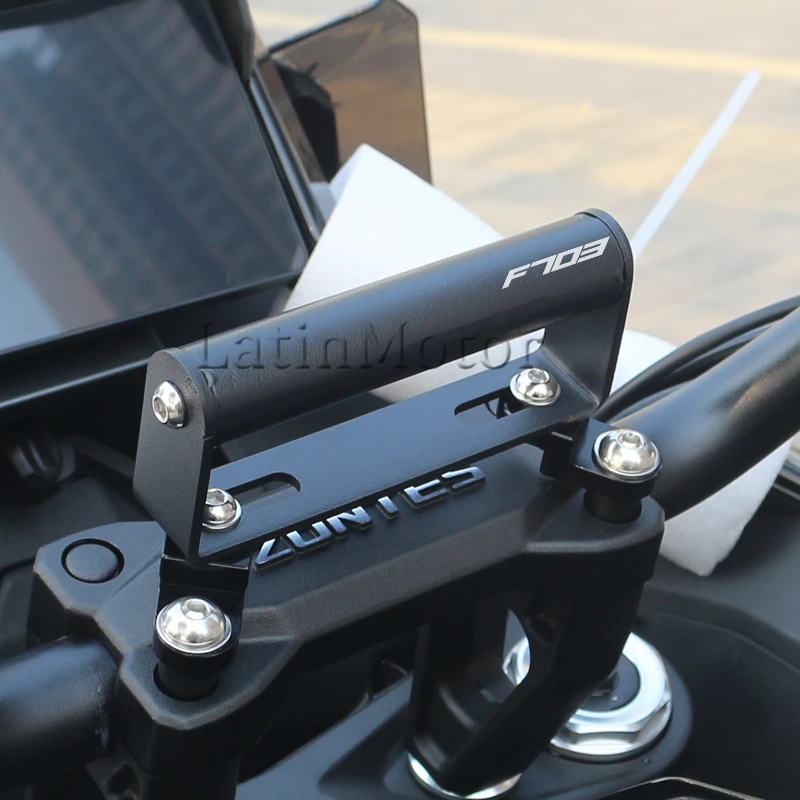 Best Seller Motorcycle Handlebar Crossbar For ZONTES 703F  703 F Multifunctional Phone GPS Navigation Mount Extender Accessories