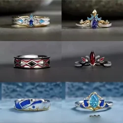 Genshin Impact Furina Popular Game Two-dimensional Peripheral Characters Same Style Ring Fashion Couple Open Ring Student Gifts