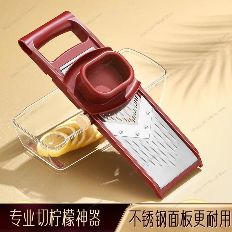 For Lemon Slicing Artifact Milk Tea Shop Commercial Lemon Slicer Multifunctional Lemon Slicing Artifact