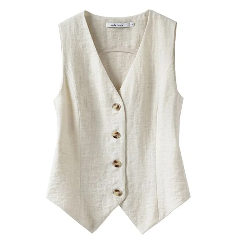 

Модные однотонные асимметричные майки с v-образным вырезом, женская одежда, новинка лета 202, свободные шикарные топы без рукавов, корейские блузки