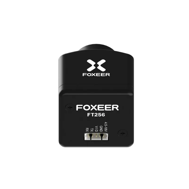 Foxeer FT256 kamera termal CVBS Analog, casing CNC penyebaran mudah Output 50FPS untuk perlindungan penuh konsumsi rendah gelombang sinus