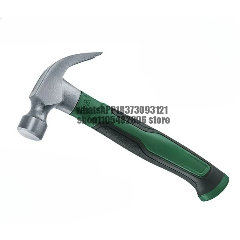 Croissant hammer Household  Iron hammer Woodworking   Daquan nail   Chisel octagonal hammer Rubber