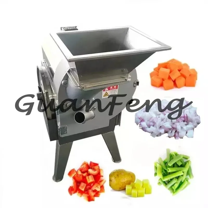 Commercial Multifunctional Automatic Vegetable for Canteens Slicing Shredding Dicing Potatoes Cucumbers Radishes
