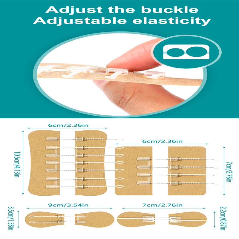 1bag Zipper Tie Wound Closure Patch Hemostatic Patch Wound Fast Without Suture Zipper Outdoor Band-Aid Portable Quick Clot Wound