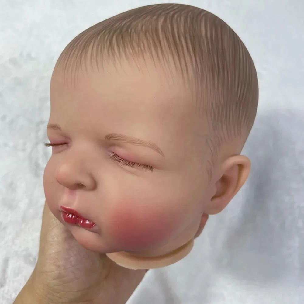 20Inch Reborn Doll Kit Luisa with Eyelashes Unassembled DIY Already Painted Skin with Visible Veins Kit Molde Bebe Reborn Niñas